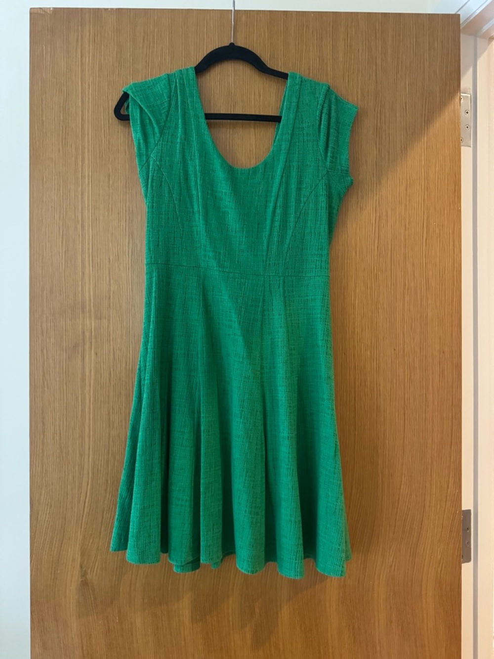 Maeve Vibrant Green Mini Dress
